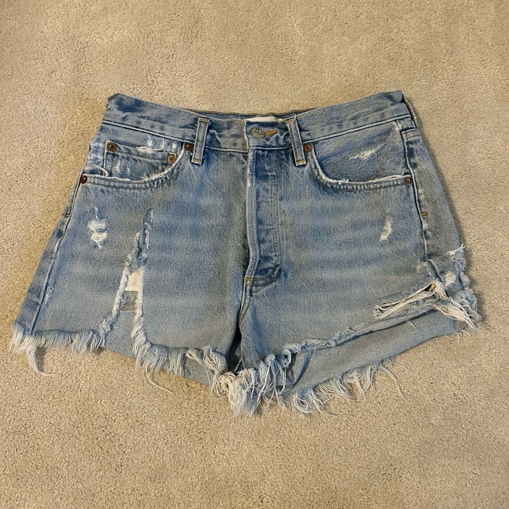 Agolde Parker vintage cut off shorts